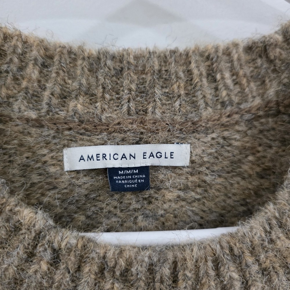 American Eagle Womens Sweater Size Medium Bow Novelty Cozy Ballerina - Picture 2 of 9